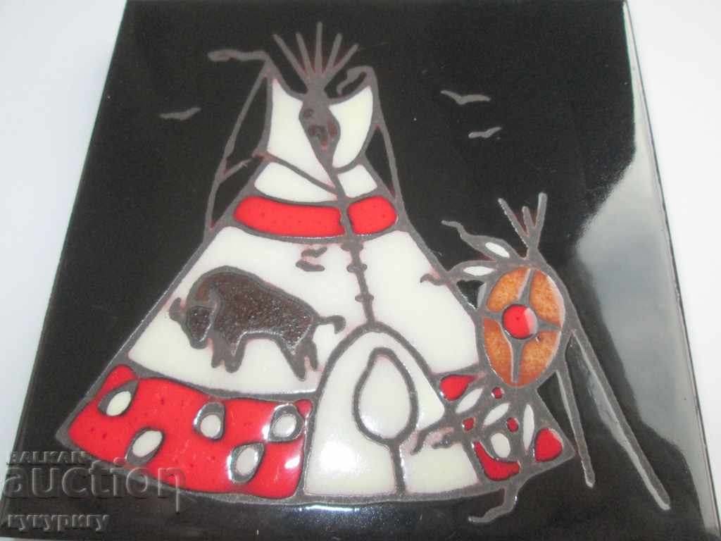 Аукцион Американска индианска керамична арт декорация за дома Аукцион Американска индианска керамична арт декорация за дома