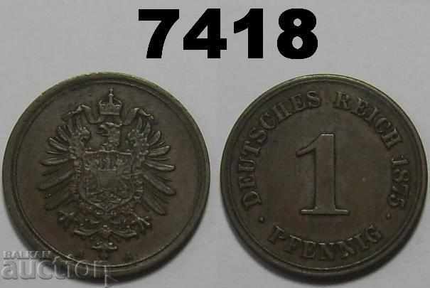 Γερμανία 1 ζευγάρι 1875 Ένα κέρμα XF