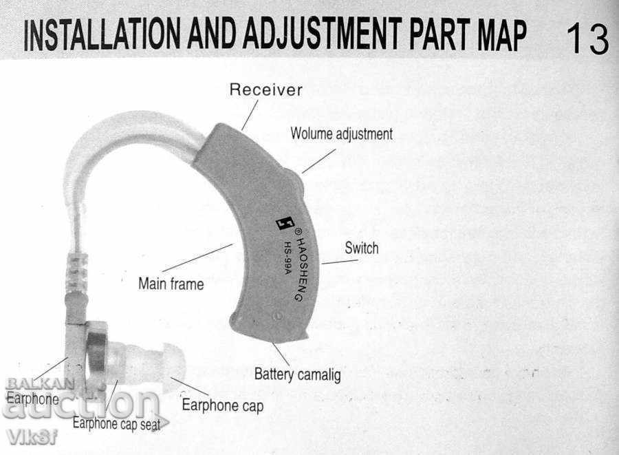 High-quality hearing aid HAOSHENG HS-99A - 5 High-quality hearing aid HAOSHENG HS-99A - 5