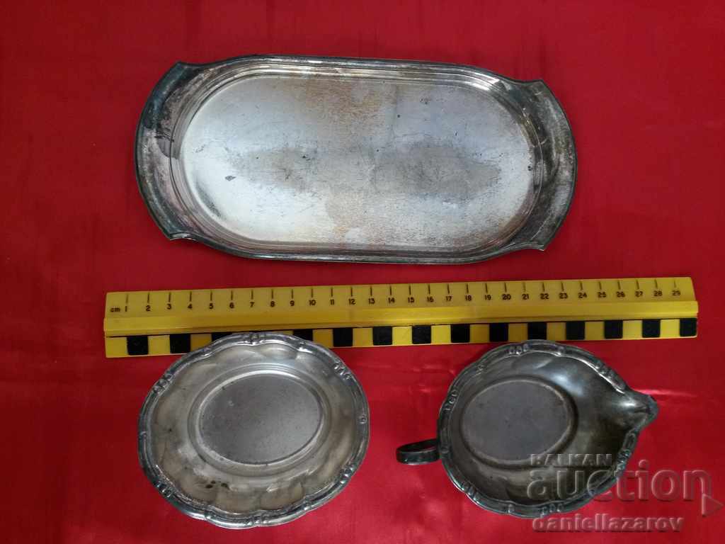 Auction Old SUCCESSED ART DECO Set for Sauces Auction Old SUCCESSED ART DECO Set for Sauces