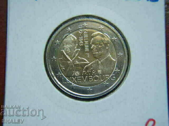 2 euro 2018 Luxemburg „Wiliam” (2) /Luxemburg/ - (2 euro) cu preț € 6.89 | 13.48 BGN