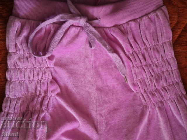 Plush pants in lilac, size 8 with price 7.00 BGN | € 3.58