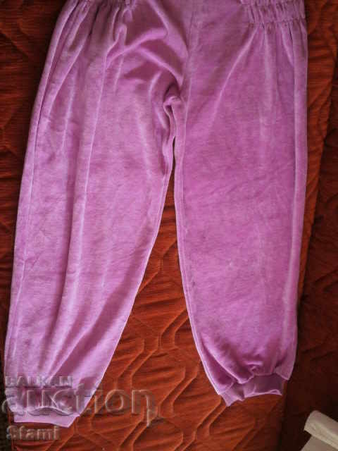 Auction Plush pants in lilac, size 8 Auction Plush pants in lilac, size 8