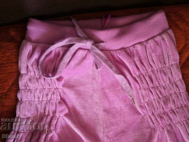 Plush pants in lilac, size 8 - 6 Plush pants in lilac, size 8 - 6