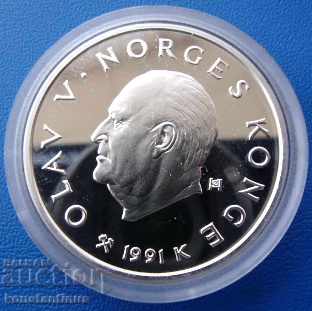 Norvegia 50 de coroane 1991 UNC PROOF cu preț € 33.23 | 64.99 BGN
