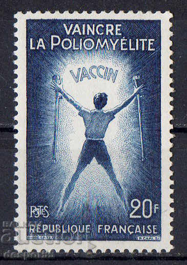 1959. Franța. Lupta împotriva poliomielitei.