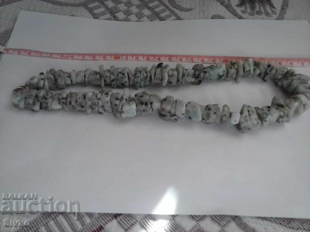 High-Quality Brazilian Moss Agate Necklace