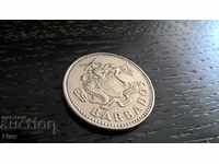 Moneda - Barbados - 25 centi. | 1987.