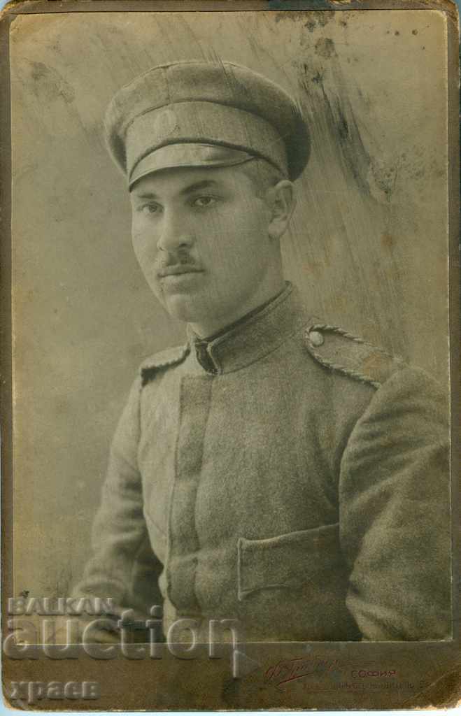 СТАРА ФОТОГРАФИЯ - КАРТОН  - ФОТО ГРАБНЕР - СОФИЯ - 0755