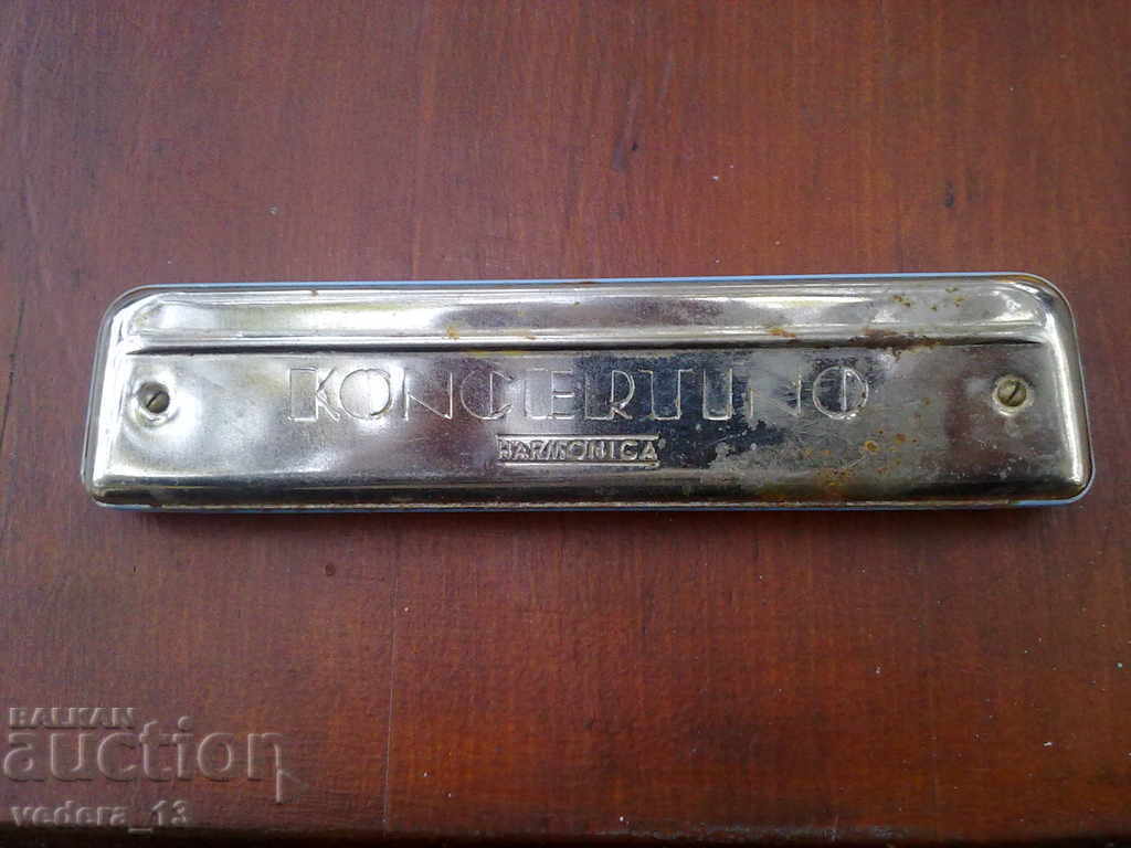 old harmonica