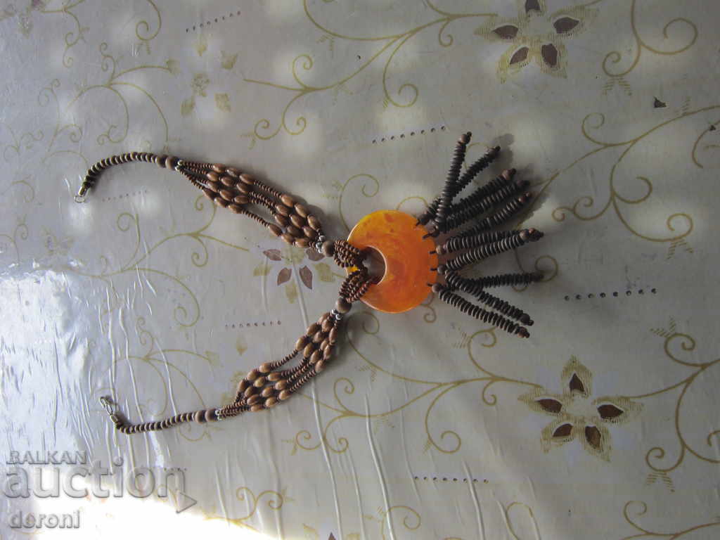 Auction Unique necklace necklace with amber cataline bakelite 2 Auction Unique necklace necklace with amber cataline bakelite 2