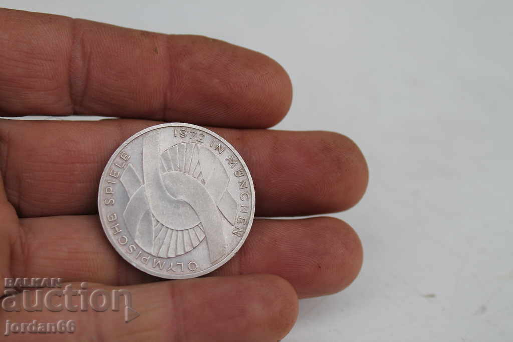 10 stamps 1972 Olympic Games - silver - 5 10 stamps 1972 Olympic Games - silver - 5