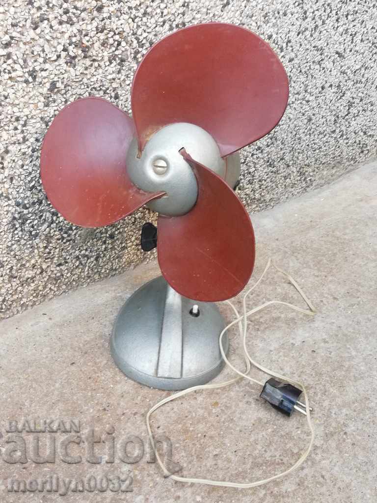 Стар настолен вентилатор , СССР 1969 година РАБОТИ Стар настолен вентилатор , СССР 1969 година РАБОТИ