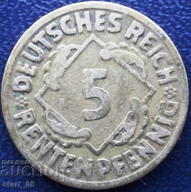 Γερμανία 5 Reichphenig