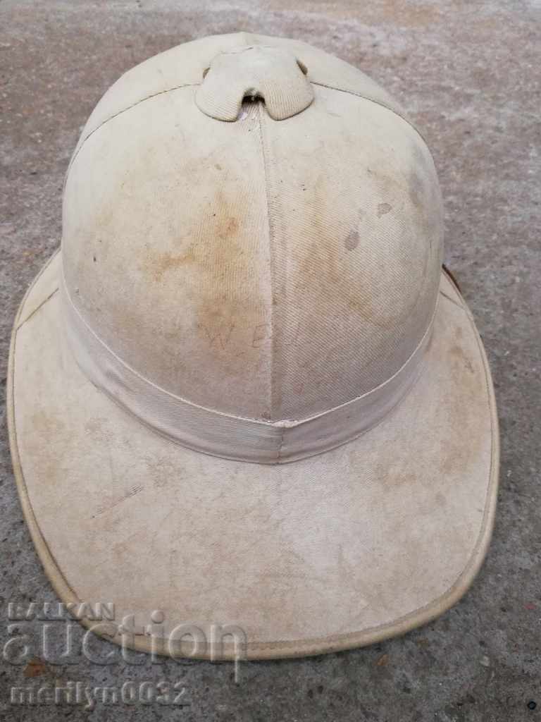 Δημοπρασία Παλιό βρετανικό αποικιακό κράνος Πρώτος Παγκόσμιος Κόσμος Δημοπρασία Παλιό βρετανικό αποικιακό κράνος Πρώτος Παγκόσμιος Κόσμος