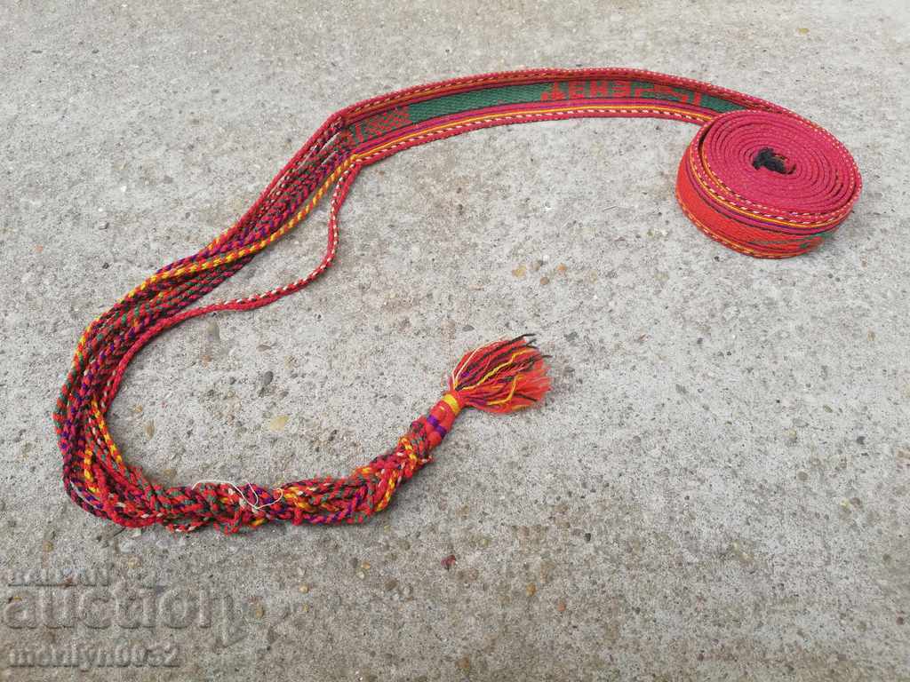 Delivery of Old hand-woven sash sash belt costume Delivery of Old hand-woven sash sash belt costume