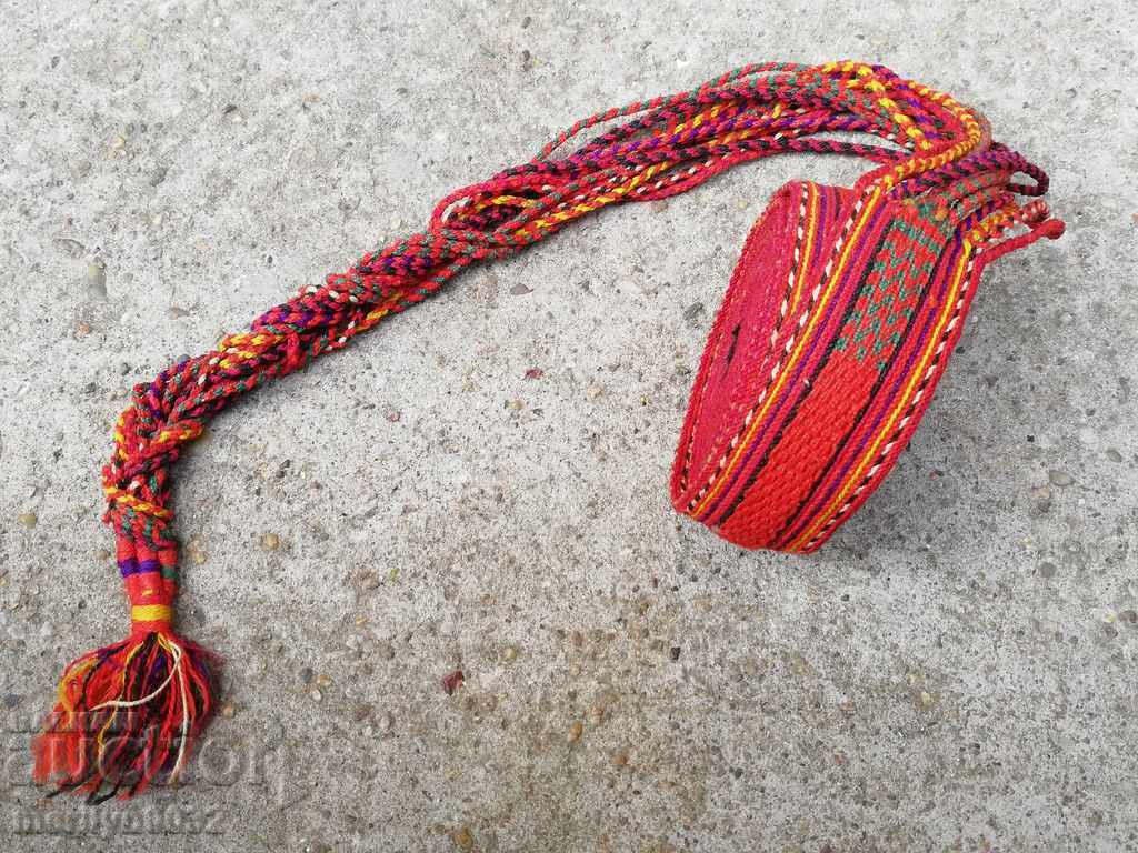 Old hand-woven sash sash belt costume - 6 Old hand-woven sash sash belt costume - 6