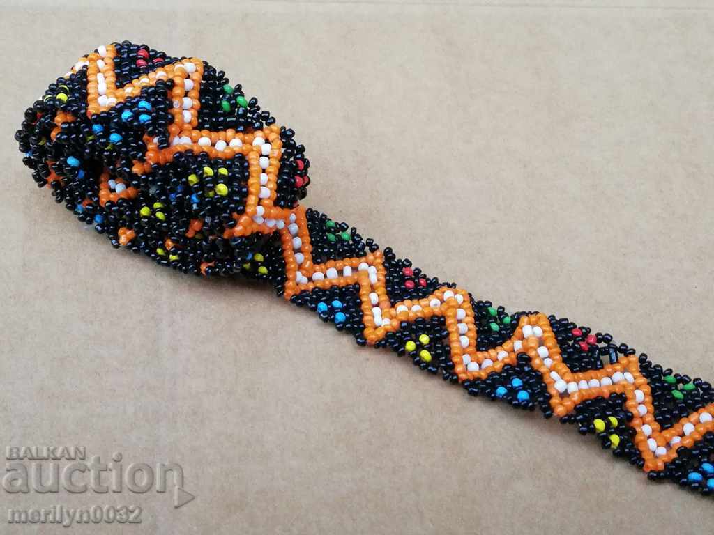 Παράδοση Παλιά κοστούμι με ζώνη με ζώνη με χάντρες Παράδοση Παλιά κοστούμι με ζώνη με ζώνη με χάντρες