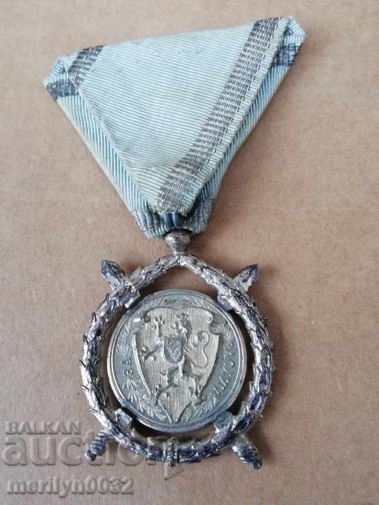 Order of Merit Kingdom of Bulgaria with box ribbon for Courage - 5 Order of Merit Kingdom of Bulgaria with box ribbon for Courage - 5