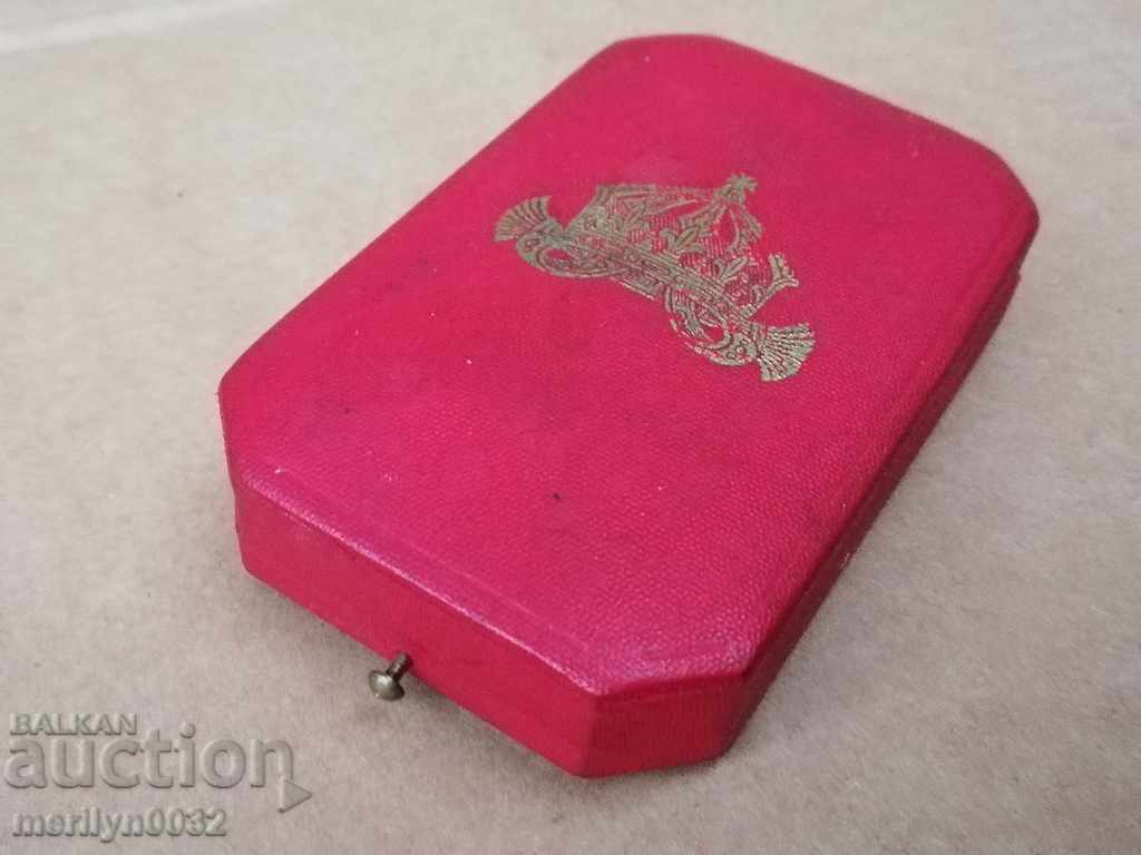 Order of Merit Kingdom of Bulgaria with box ribbon for Courage - 7 Order of Merit Kingdom of Bulgaria with box ribbon for Courage - 7