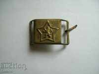 Old military buckle