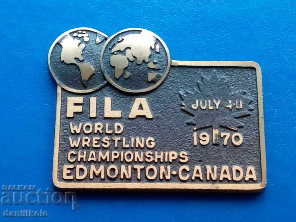 Delivery of *$*Y*$* BRONZE PLAQUE WORLD WRESTLING 1970 CANADA RR *$*Y*$* Delivery of *$*Y*$* BRONZE PLAQUE WORLD WRESTLING 1970 CANADA RR *$*Y*$*