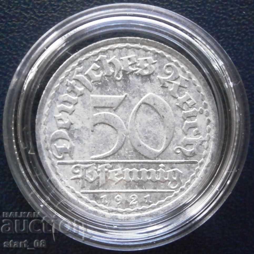 Германия 50 пфенига 1921