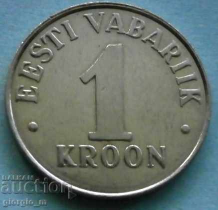 Естония 1 крона 1995г.