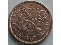 6 pence 1967 - Great Britain