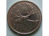 25 цента  1974г. - Канада