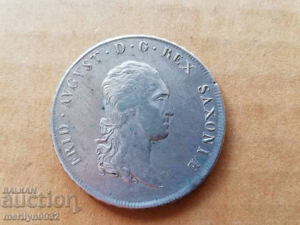 Delivery of Thaler Saxony 1808 year silver, coin weight 27.86 grams Delivery of Thaler Saxony 1808 year silver, coin weight 27.86 grams