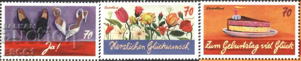 Чисти Поздравителни марки  2016  от Германия