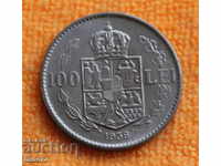 1938 - 100 lei, Romania, Rare, Defect