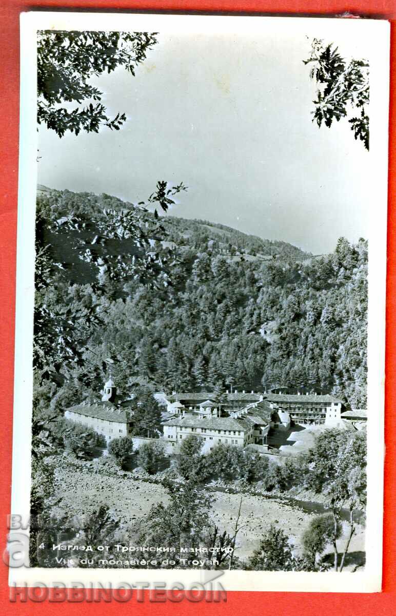 CARD - VIEW from TROJAN MONASTERY before 1958