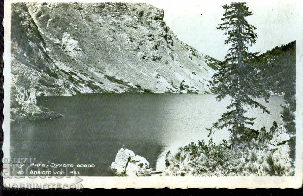 UNUSED POSTCARD - RILA DRY LAKE before 1931 UNUSED POSTCARD - RILA DRY LAKE before 1931