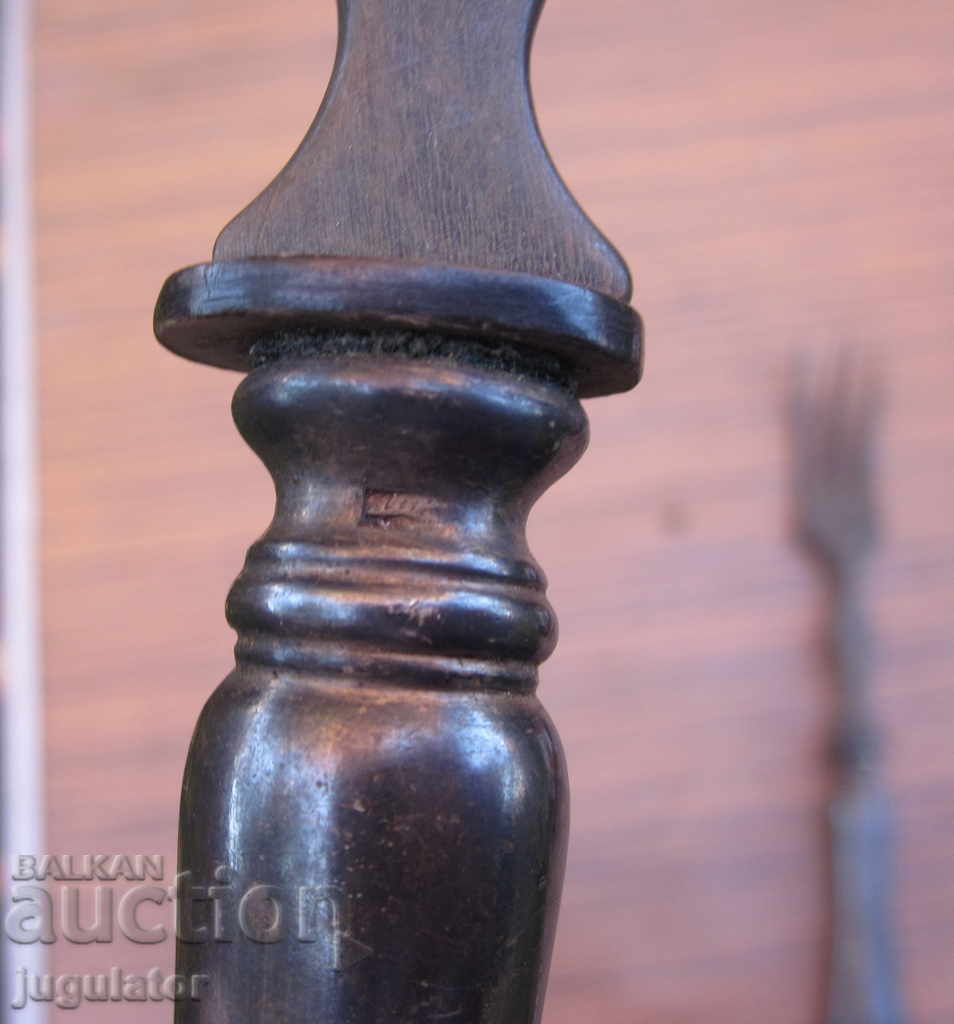 Κουτάλι και πιρούνι σερβιρίσματος Art Nouveau German WMF I/O - 5