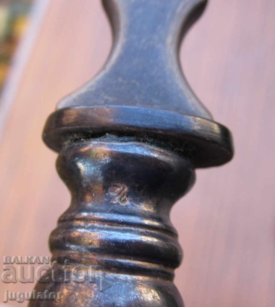 Κουτάλι και πιρούνι σερβιρίσματος Art Nouveau German WMF I/O - 6