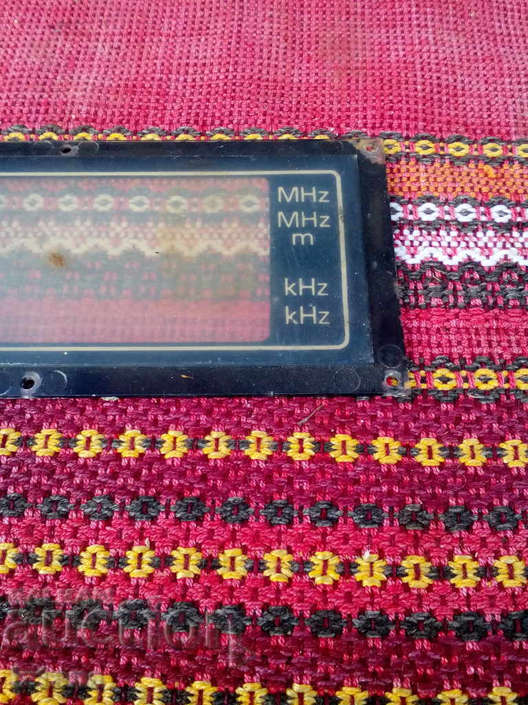 Radio scale, radio receiver - 5 Radio scale, radio receiver - 5