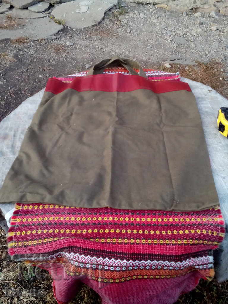 An old canvas bag with price 15.00 BGN | € 7.67 An old canvas bag with price 15.00 BGN | € 7.67