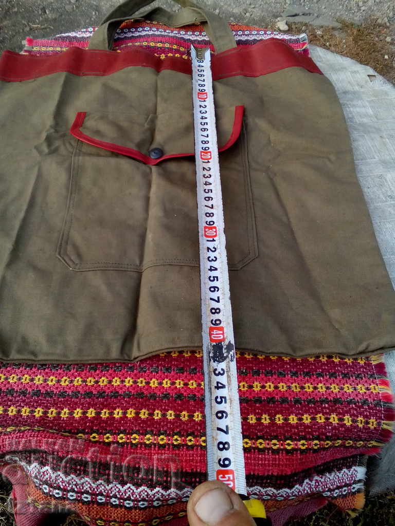 An old canvas bag - 5 An old canvas bag - 5