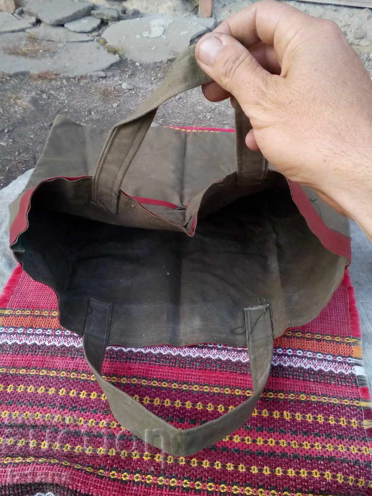 An old canvas bag - 6 An old canvas bag - 6