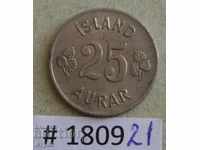 25 aur 1954 Islanda
