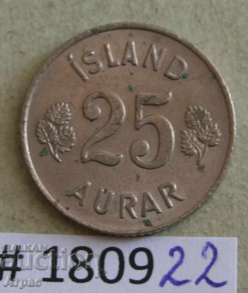 25 Αυγ. 1954 Ισλανδία