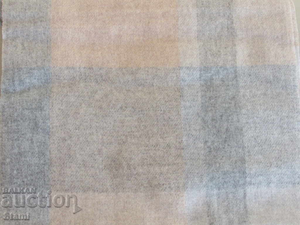 Fine check scarf 100% cashmere, Mongolia - 7 Fine check scarf 100% cashmere, Mongolia - 7