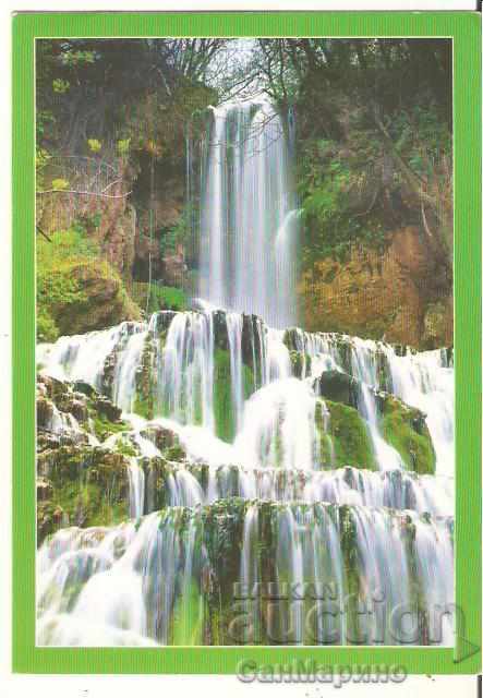 Map Bulgaria Krushuna Lovech Krushuna Falls 2 *