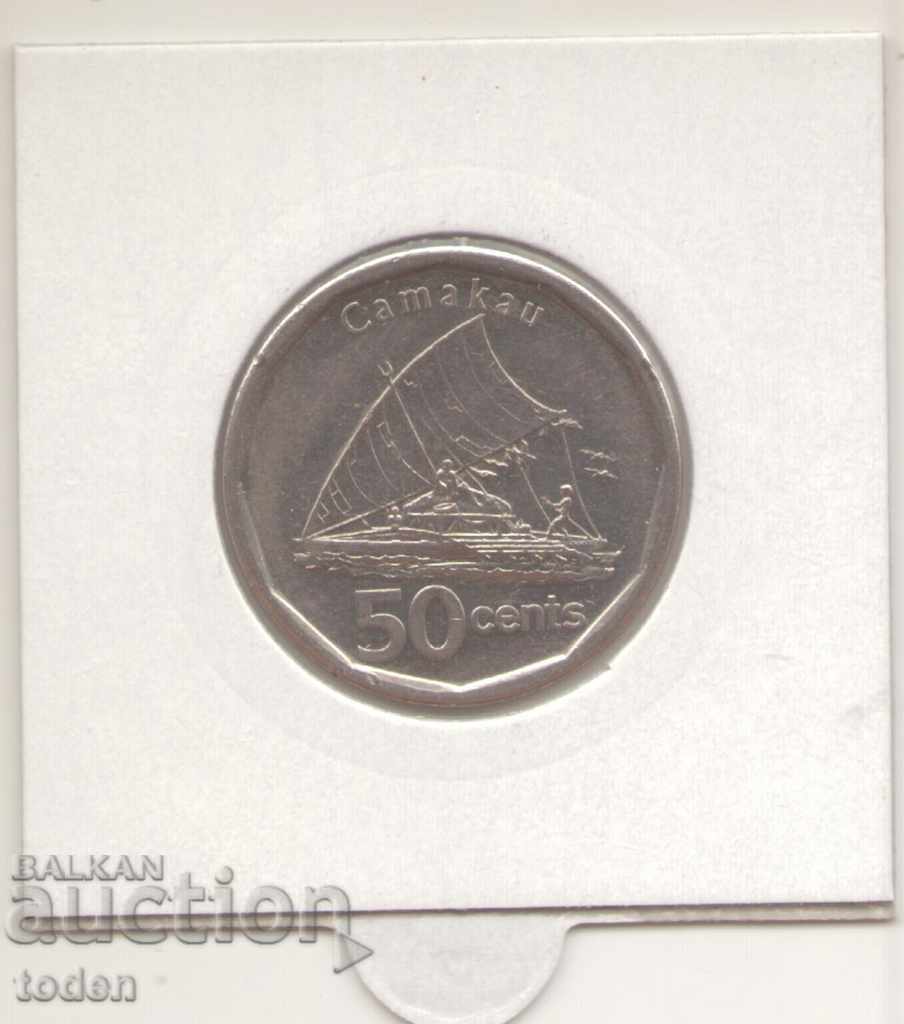 Delivery of Fiji-50 Cents-2012-KM# 335-Varivoce Delivery of Fiji-50 Cents-2012-KM# 335-Varivoce