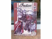 Metal plate motor Indian Indian Rocker motorcycle retro
