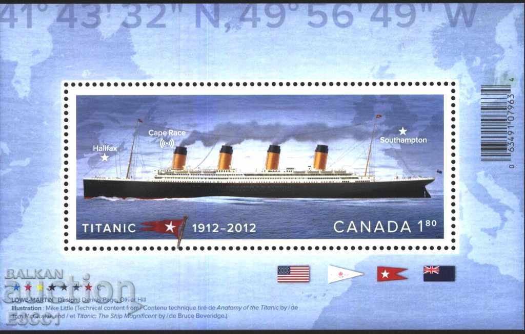 Clean Titanic Ship 2012 from Canada