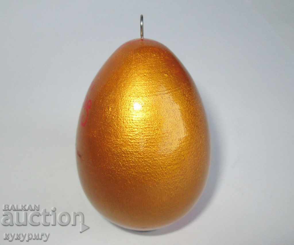 Delivery of Painted egg icon St. Nicholas Christmas tree decoration Delivery of Painted egg icon St. Nicholas Christmas tree decoration