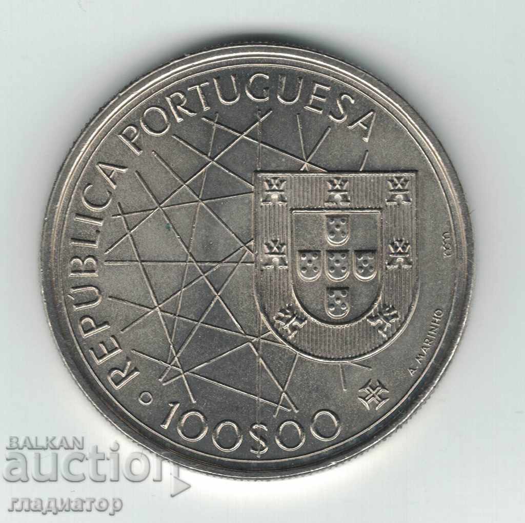 100 escudo 1989 - Portugal with price 4.00 BGN | € 2.05 100 escudo 1989 - Portugal with price 4.00 BGN | € 2.05